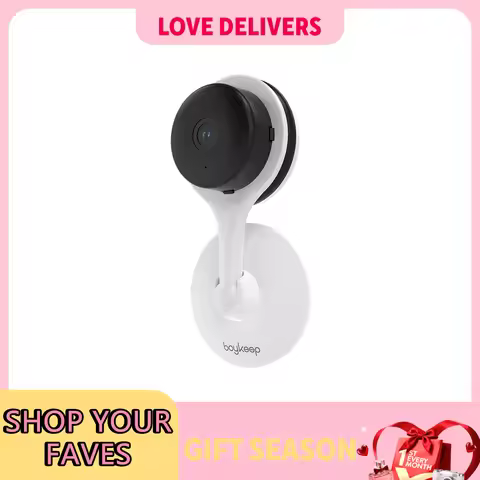 BoyKeep Surveillance Camera 3MP 5/2.4GHz WiFi Indoor Home Security Mini IP Smart Family CCTV Pet Cam
