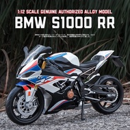 1:12 Scale BMW S1000RR Alloy Motorcycle Model Diecast car Toys for Boys baby toys birthday gift kids