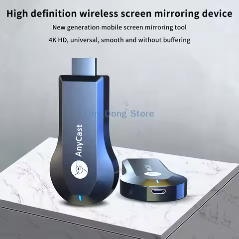 4K 1080P M2 Plus Wireless WiFi Display HDMI-Compatible TV Dongle Receiver For DLNA Airplay Miracast 