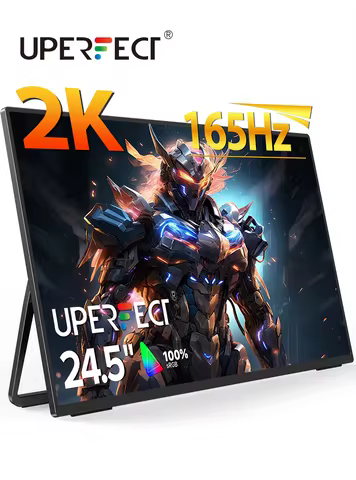 UPERFECT UMax 24 2K Desktop Monitor 24.5" 165Hz Wall Mounted IPS Display 2560x1440 HDR Freesync Gami