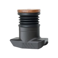 TEMPERGOODS TEMPERGOODS 064s 078s uses a coffee grinder to press residual powder into Bean Pat Air B