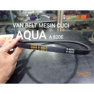 van belt pan belt mesin cuci aqua sanyo A 820E a 820e