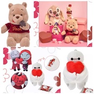 *1/7發售* 預訂 日本迪士尼 - Chocolate & Valentine 2025 情人節系列 - 吊飾公仔 & 公仔 & 朱古力菓子連公仔收納pouch & 對裝公仔 / 情人節禮物 / 女