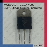 MUR3040PTG ON Semiconductor 30A 400V Dioda Ultrafast TO247 Cabutan Original untuk SMPS Inverter Las