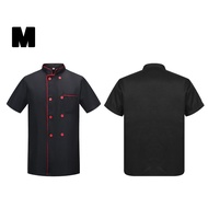 Baju Koki Hitam / Baju Chef Pria / Baju Kitchen Chef Pria / Baju Chef Indonesia