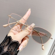 Photochromic myopia glasses (-0 to -4.00), anti blue light myopia glasses with color sensitivity, fa