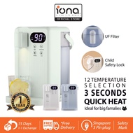 IONA 3.5L Hot Water Dispenser with UF Filter | Instant Boiling 12 Temperature LED Screen - GLWD33