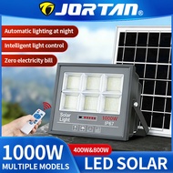 JORTAN 1000W Grey Lampu Solar Solar Flood Light Outdoor Waterproof Solar Light Outdoor Lightning Sol