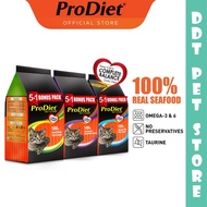DDT PET STORE  PRODIET 85G (5+1) PROMO PACK (OCEAN FISH / TUNA / MACKERAL)