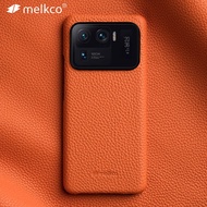 Melkco Premium Genuine Leather Case for Xiaomi Mi 11 Ultra Mi 10 Pro Mi11 5G Luxury Fashion Business Cowhide Phone Cover