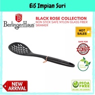 (Ready Stock) BH-6203 Berlinger Haus Nylon Skimmer - Black Rose