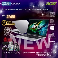 ACER ASPIRE LITE 14 AL14-52M-57RN I5-1334U/16GB DDR5/512GB SSD/UHD/14" WUXGA IPS/HNS/2YW/PURE SILVER