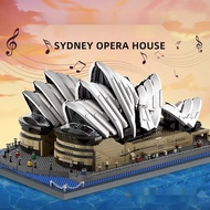 Sydney Opera House Building Kit 8210-Architecture Model Compatible With Lego Suitable For Collectors