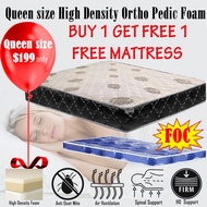 Queen size High Density Ortho Pedic Foam Mattress BUY ONE FREE ONE NOW !!!