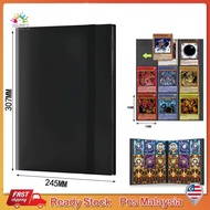【🇲🇾24h】PU Leather Card Binder (QUALITY) 160 / 360slot Card Album Zipper Pokemon MTG Yugioh KPOP Phot