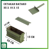 Cetakan Batako 35 x 10 x 15 Bangunan Rumah