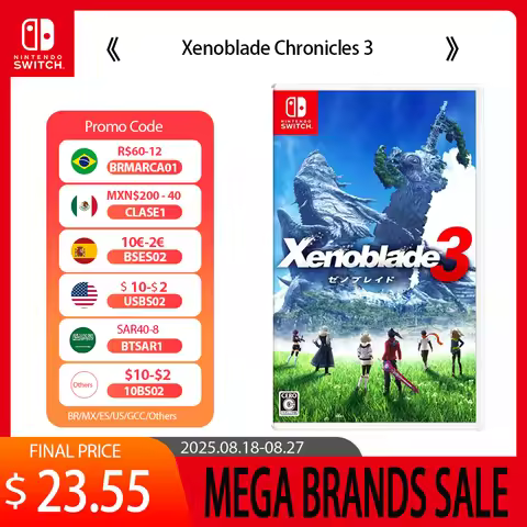 Xenoblade Chronicles 3 -Nintendo Switch Game Deals - Solid Game Cassette Support For Multiple Langua