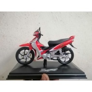 Yamaha 125ZR Merah Cili Replika Diecast Model