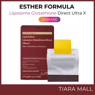 [ESTHER FORMULA] Upgrade Liposome Glutathione Direct Ultra X Film 325mg x 30pcs, Skin brightening wh