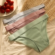comfortable Cotton Briefs Panties for Women Bikini Thongs