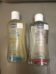 Chicco Baby Moments 嬰兒沐浴露及按摩油