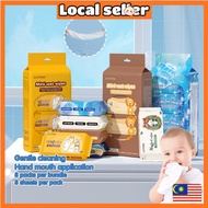 Aikoky Mini Baby Wipes Fragrance Free Wet Tissue Portable Tisu 64pcs Fragrance Free Basah Bayi