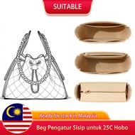 Beg Pengatur Berbilang Poket untuk Beg Hobo 25C Beg Simpanan Beg Lapisan Felt