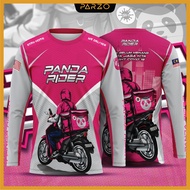 Food Panda T Shirt Microfiber Unisex Casual Quick Drying Sports Long Sleeves T-Shirt