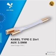 [JaVis] SPLITTER TYPE C TO AUX PD CABLE