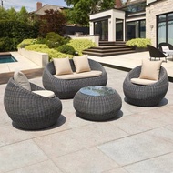 【Need To Contact Customer Service For Customization】 Outdoor Rattan Sofa Outdoor Rattan Chair Coffee