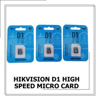 HIKVISION 64GB / 128GB / 256GB D1 CCTV MICRO SD CARD HIGH SPEED MICRO CARD