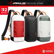 Tomtoc NSW Nintendo Switch 2 Game On Travel Bag - Black, Gray, Red