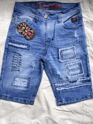 Celana Pendek Pria Motif Sobek C3 Distro