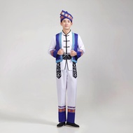 Strong Ethnic Dance Costume Men's Costume Minority Ethnic Miao Ethnic Performance Costume20250906