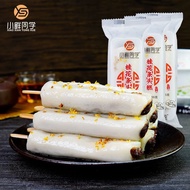 Old Shanghai Osmanthus Cake Sweet Scented Osmanthus Cake with Red Bean Flavor, Chinese Style Dessert