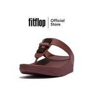 FITFLOP FINO RESIN-LOCK LEATHER รองเท้าแตะแบบหูหนีบผู้หญิง รุ่น GQ1