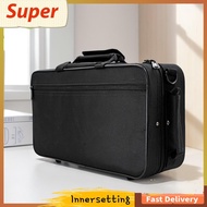 [innersetting.my] Clarinet Storage Carrying Case Oxford Cloth Clarinet Box with Shoulder Strap Clari