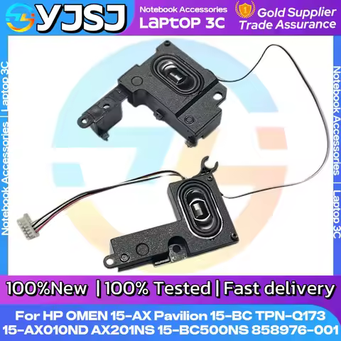Laptop Internal Speaker Built-in Loudspeaker For HP OMEN 15-AX Pavilion 15-BC TPN-Q173 15-AX010ND AX