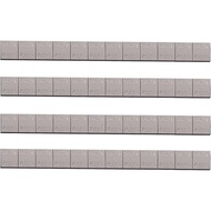 Taiss 48PCS wheel weights stick on 1/4 Oz,0.25 Oz Adhesive Backed Wheel Weights,Grey Adhesive Stick 