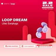 LOOP Dream Lilac Silicone Foam Earplugs For Sleep Comfort | Comfortable Ear Plugs For Snoring