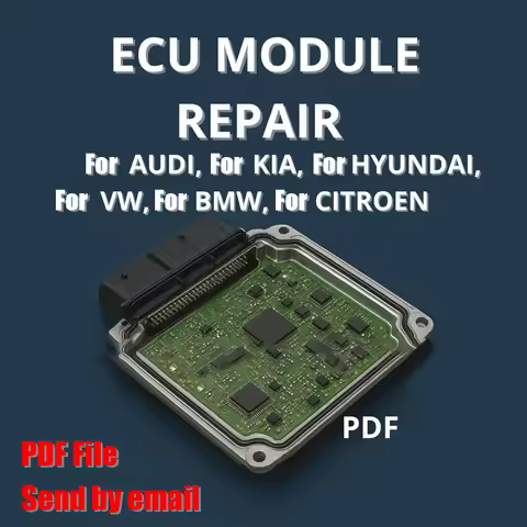 ECU MODULE REPAIR PDF File Module Mappings e-book for AUDI/KIA/YUNDAI/VW/BMW for European/Asian Vehi