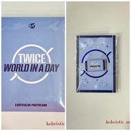 [TWICE WIAD]TWICE World In Day Official Merchandise (Badge &Lenticular Photocards)