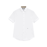 Bird Men's Clothing Cut Label Summer Bee Gold Thread Embroidered Short-Sleeved Casual Shirt B2409/Ea