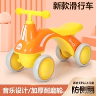 Factory Music Early Education Balance Car Children's Scooter Luge Three Wheels3-8Year-Old Light Balance Car Anti-Rollove