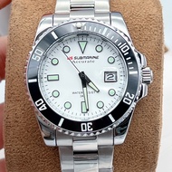 นาฬิกาผู้ชาย us submarine ระบบควอทต์  วันที่ เคลือบสแตนเลส กันน้ำ 100%