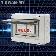 1qiwan-my SUNGOOYUE 3 Way Garage Consumer Unit with 63A 30mA RCD & MCBs 6a16a32A