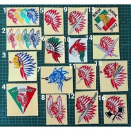 STICKER Apachee CUTTING REFLECTIVE PANTUL Stiker Motor