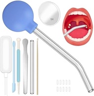 Tonsil Stone Removal Kit Tonsil Stone Remover Vacuum Tonsil Cleaner with Light Tool-Indigo