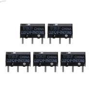 GB 5Pcs Original Mouse Micro Switch Micro Button White Dot D2FC-F-7N Switches 10Million D2FC-F-7N