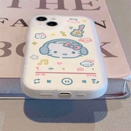 Listen to Music Hello Kitty Phone Case for iPhone 15Promax 13/12/XR Phone Case Iphone 6p7p8p 11/14ma